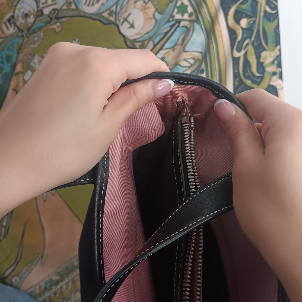 Coach Black Tote Bag